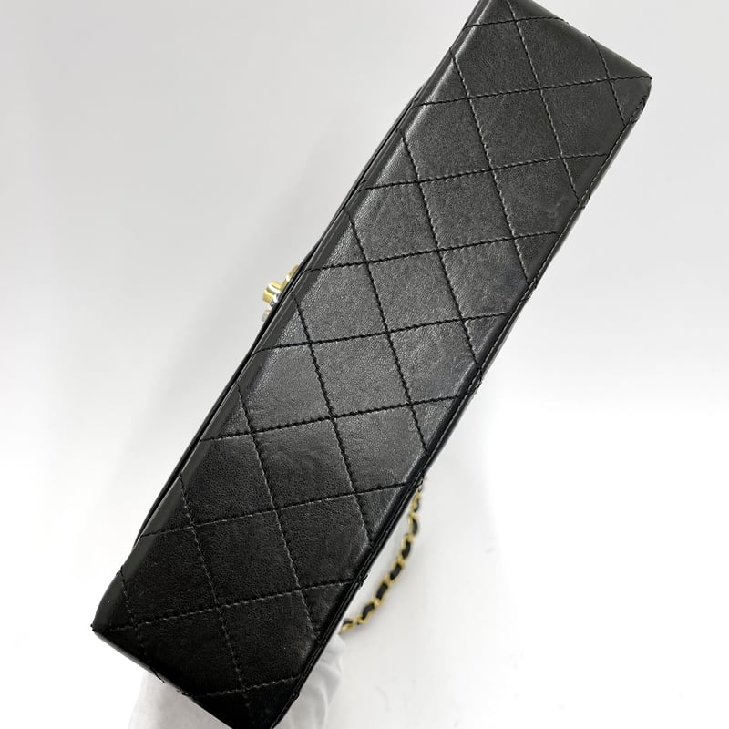 激レア　パリ限定　CHANEL チェーンショルダーバッグ　マトラッセ ★ CHANEL 2WAY ミニ チェーン ショルダーバッグ トップハンドル