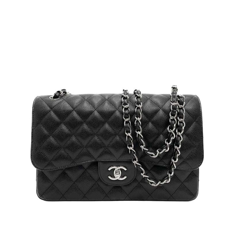CHANEL マトラッセ キャビアスキンCF30 ダブルフラップ ダブル