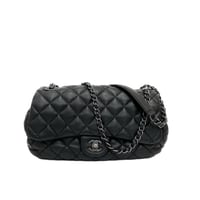 CHANEL ラムスキン マトラッセ チェーンショルダーバッグ 18番台