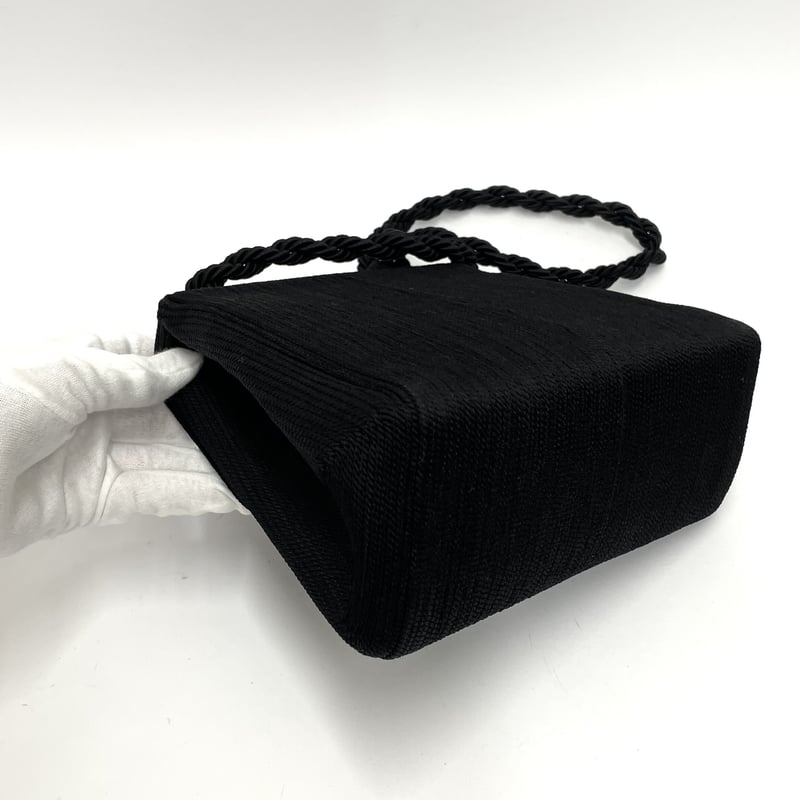 CHANEL シルクロープ ヴィンテージ ココ フラップ ショルダーバッグ 