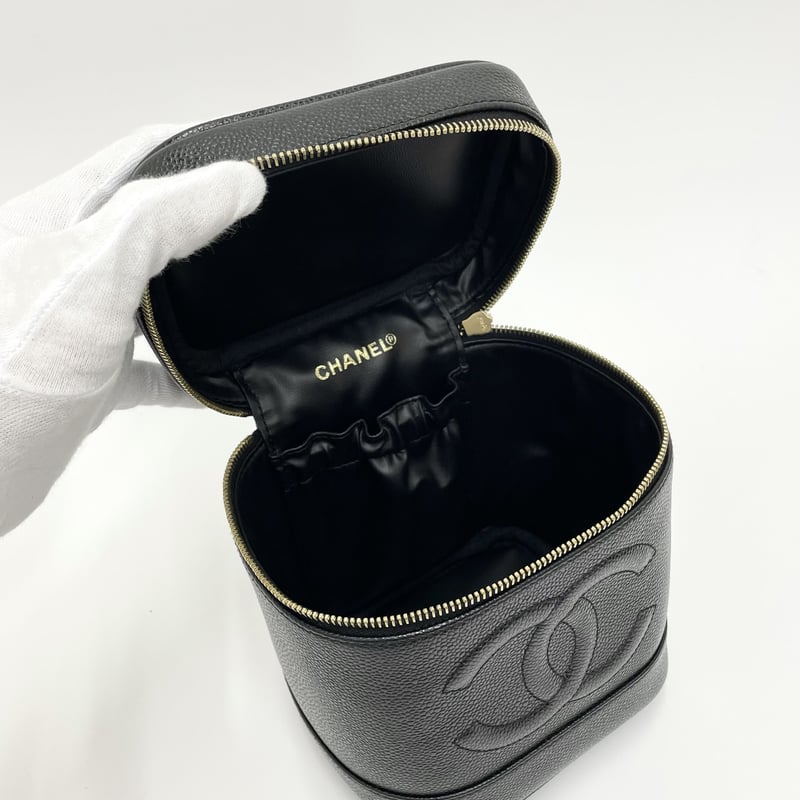 ぷりん【7番台】CHANEL シャネル バニティバック キャビアスキン ぷりん様専用【7番台】CHANEL シャネル バニティバック キャビア