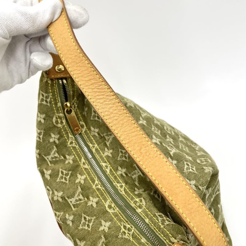 LOUIS VUITTON バギーGM モノグラムデニム ショルダーバッグ LOUIS VUITTON バギーGM モノグラムデニム ショルダーバッグ