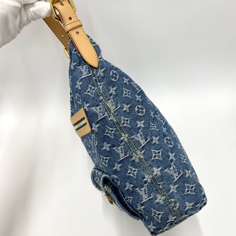LOUIS VUITTON バギー GM モノグラムデニム ブルー 2WAYショルダーバッグ M95048