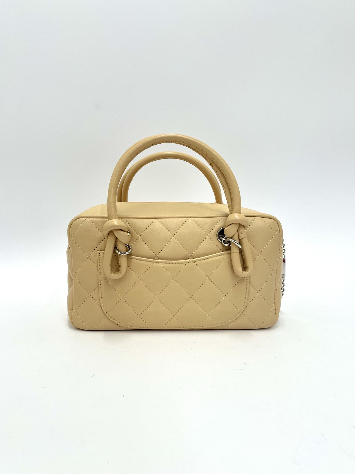 CHANEL カンボンライン ミニ ボーリングバッグ ハンドバッグ CHANEL カンボンライン ミニ ボーリングバッグ ハンドバッグ