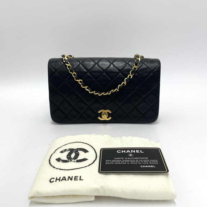 CHANEL ミニマトラッセ ラムスキン シングルフラップ シングル CHANEL ミニマトラッセ ラムスキン シングルフラップ シングル