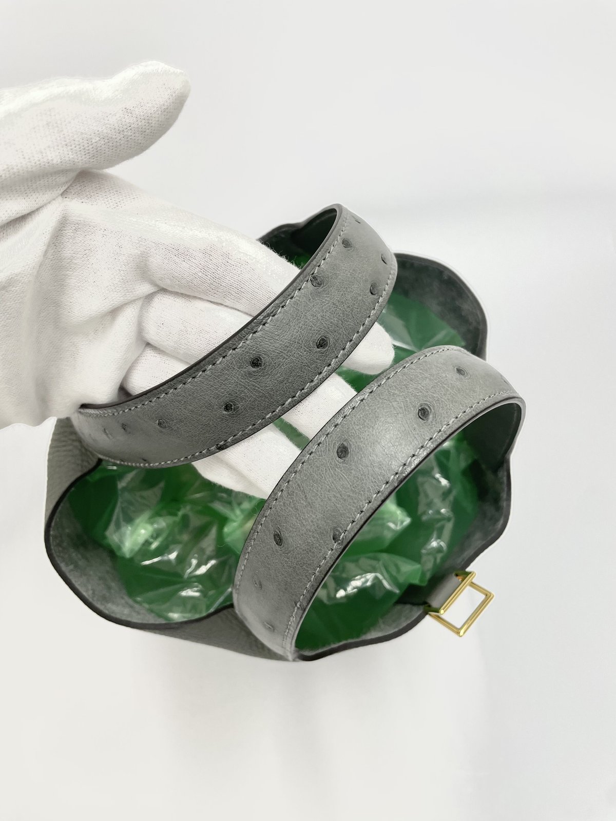 HERMES ピコタン ロック タッチ PM オーストリッチ/トリヨン 