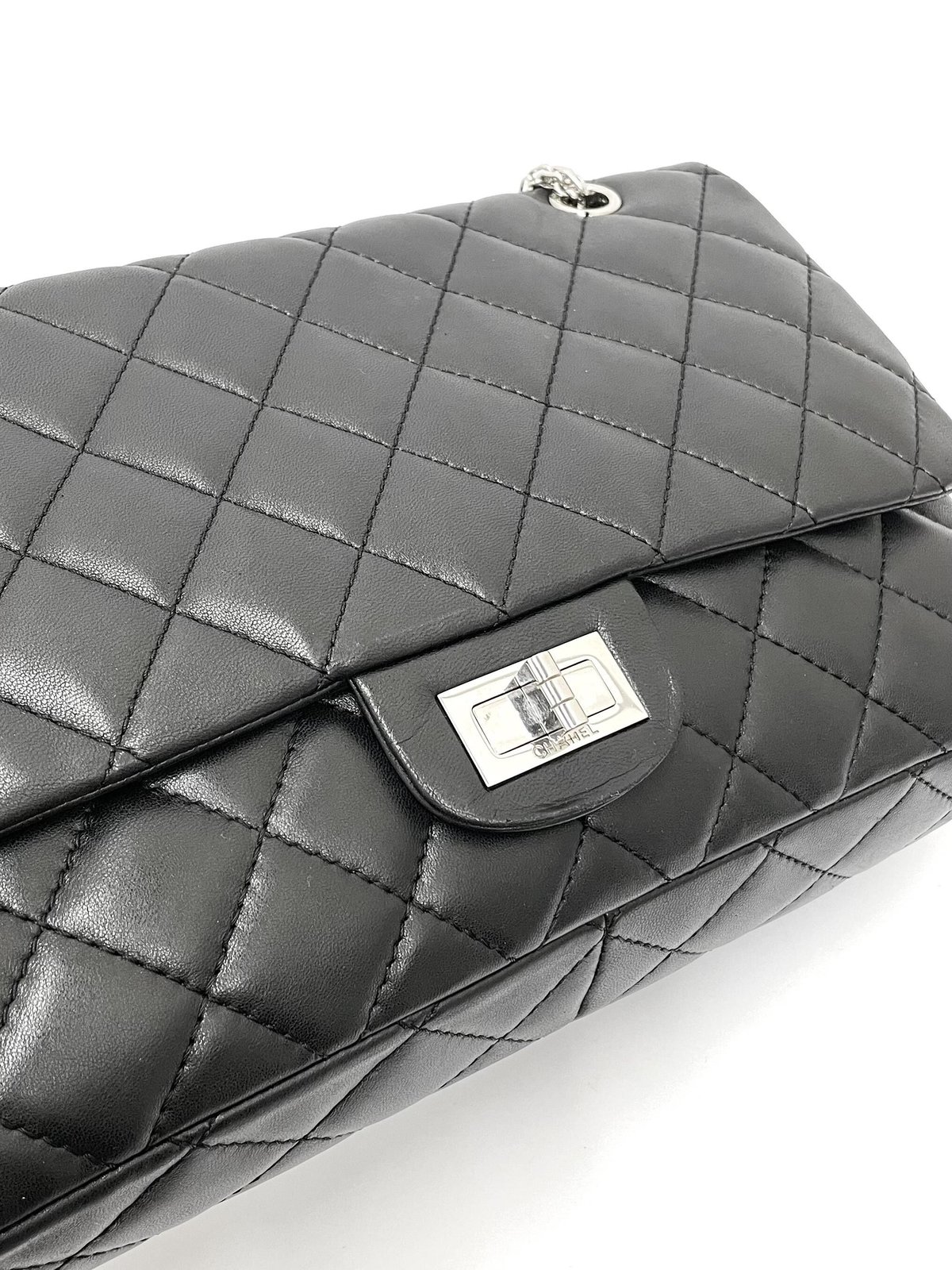 CHANELマトラッセ 2.55金具 チェーンショルダーバッグ 14番台 CHANELマトラッセ 2.55金具 チェーンショルダーバッグ 14番台