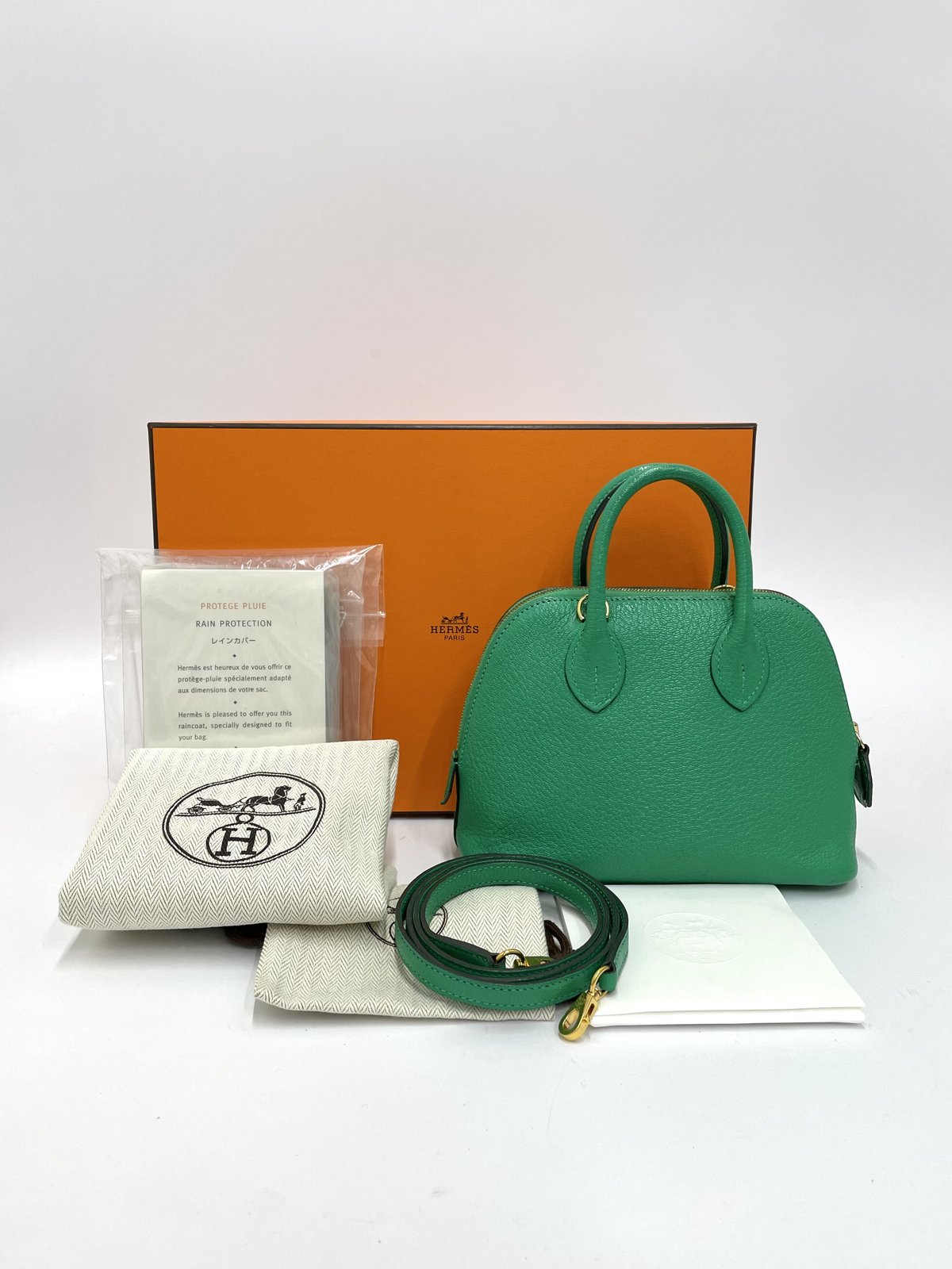 HERMES 新品同様 ボリード1923 ミニ ハンドバッグ 2WAY