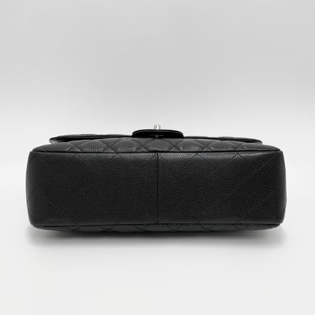 CHANEL キャビアスキン マトラッセ Jumbo チェーンショルダーバッグ 12番台
