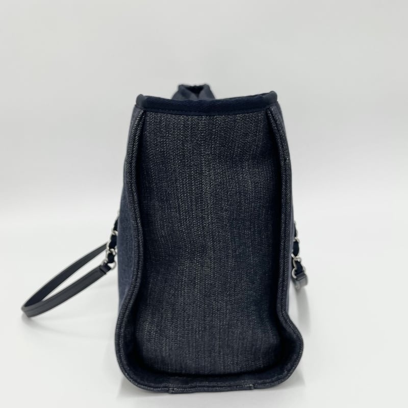 CHANEL ドーヴィル トートバッグ ショルダーバッグ デニム