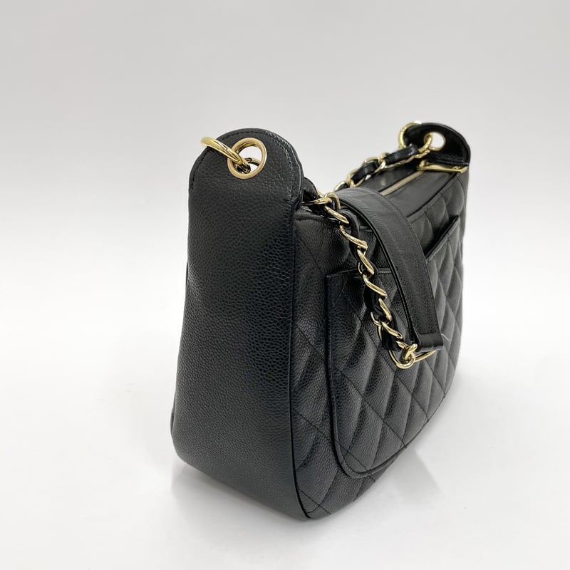 CHANEL キャビアスキン チェーンショルダーバッグ 9番台 | AMONA VINTAGE