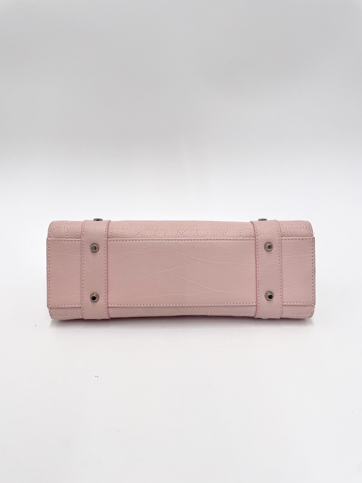 Christian Dior ハンドバッグ カナージュ CHRISTIAN DIOR 美品レディディオール カナージュ ハンドバッグ