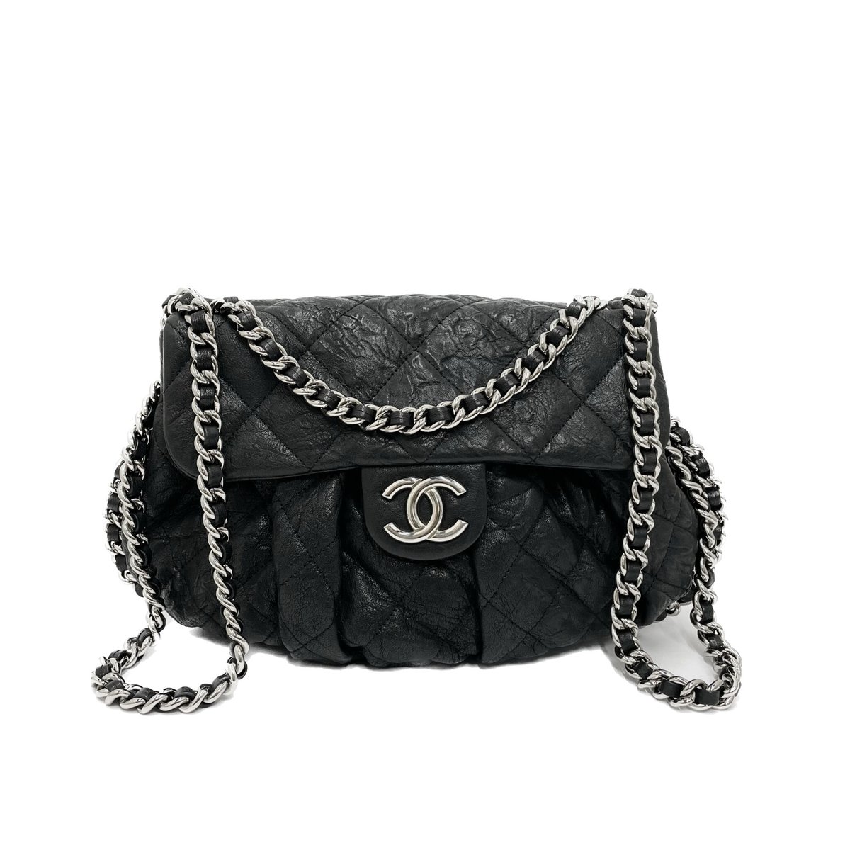【mayuchabin 】CHANEL チェーンアラウンド マトラッセ mayuchabin 様専用】CHANEL チェーンアラウンド マトラッセ