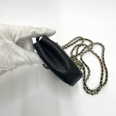 CHANEL ミニ チェーンショルダーバッグ 31番台