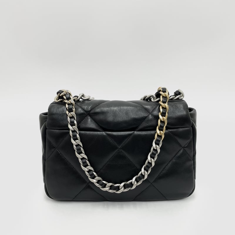 CHANEL 19ハンドバッグ/チェーンショルダーバッグ AS1160 ラムスキン