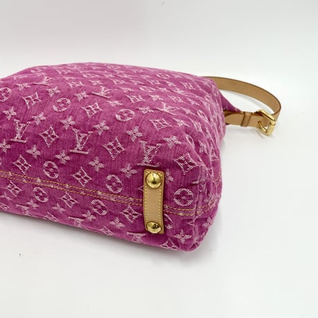 LOUIS VUITTON バギー GM モノグラムデニム フューシャ ピンク 2WAYショルダーバッグ M95210