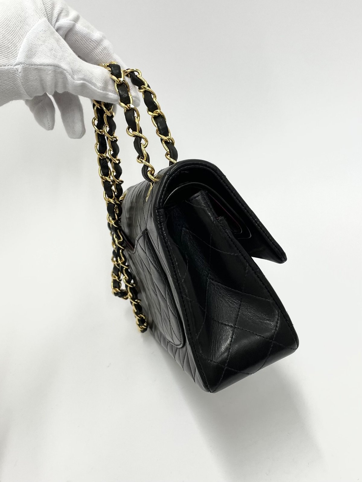 CHANEL ラムスキン マトラッセ23 Wフラップ チェーンショルダー CHANEL ラムスキン マトラッセ23 Wフラップ チェーンショルダー