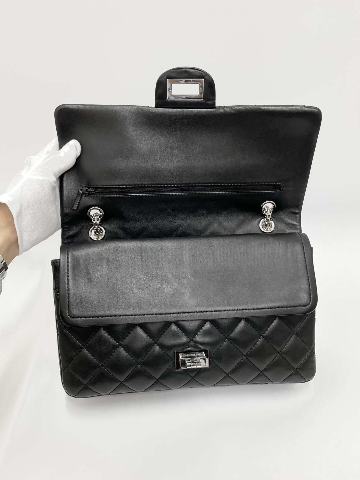 CHANEL マトラッセ　2.55 チェーンバッグ CHANELマトラッセ 2.55金具 チェーンショルダーバッグ 14番台