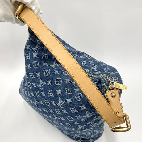 LOUIS VUITTON バギー GM モノグラムデニム ブルー 2WAYショルダーバッグ M95048