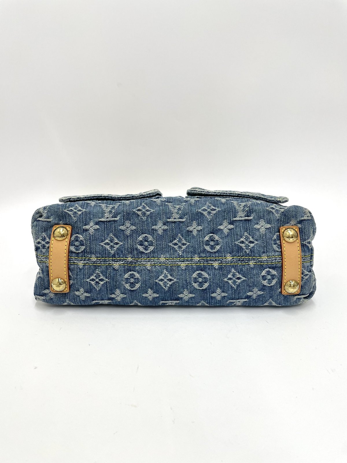 LOUIS VUITTON バギーPM ショルダーバッグ モノグラムデニム 