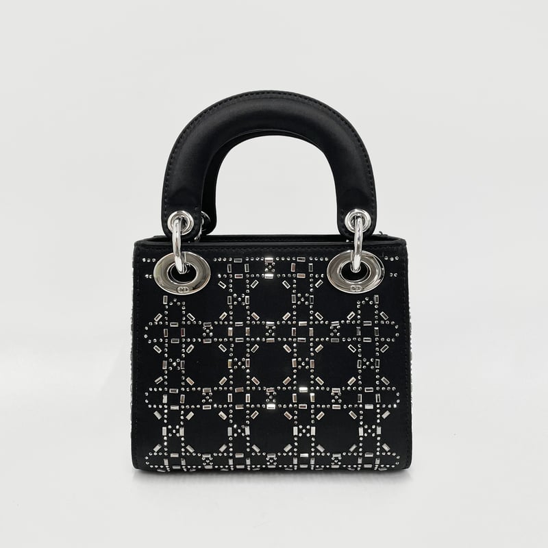 CHRISTIAN DIOR レディディオール ミニ M0500PRTC サテン/ビーズ CHRISTIAN DIOR レディディオール ミニ M0500PRTC サテン/ビーズ