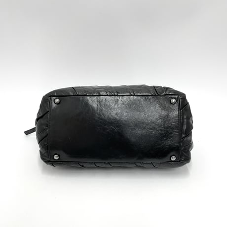 CHANEL カーフスキン チェーンショルダーバッグ 14番台