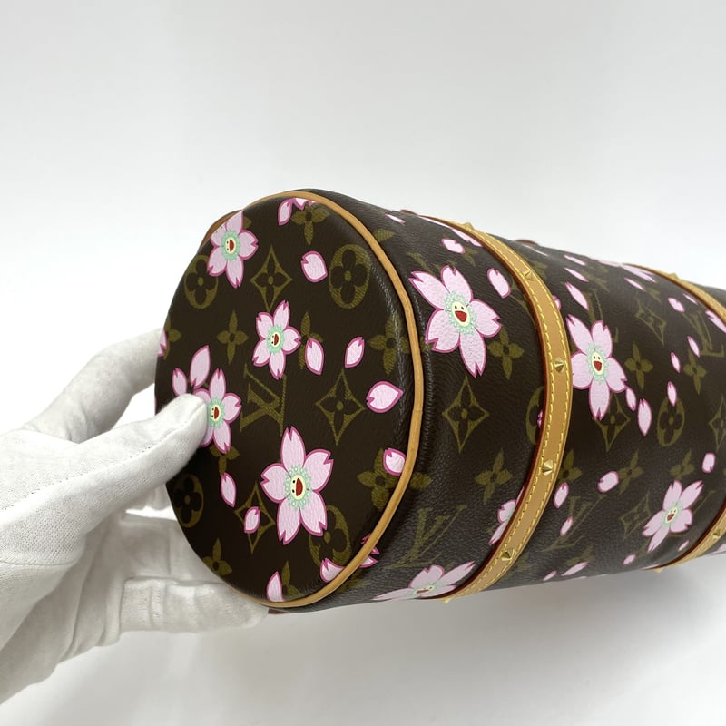 LOUIS VUITTON 村上隆限定モデル パピヨンGM チェリーブロッサム