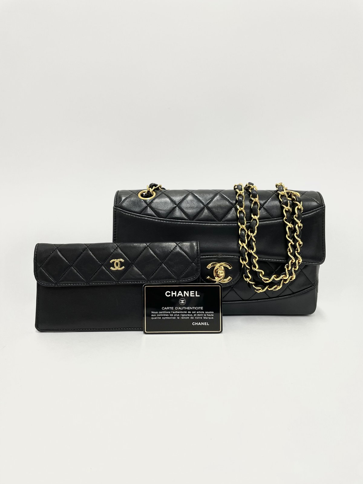 CHANEL 希少モデル マトラッセ親子バッグ フラップ チェーン CHANEL 希少モデル マトラッセ親子バッグ フラップ チェーン