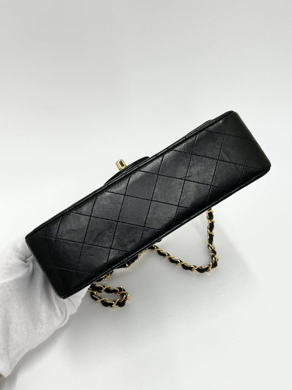 CHANEL ラムスキン マトラッセ23 Wフラップ チェーンショルダー CHANEL ラムスキン マトラッセ23 Wフラップ チェーンショルダー