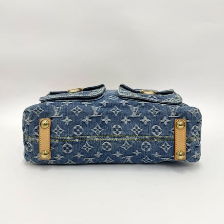 LOUIS VUITTON バギー GM モノグラムデニム ブルー 2WAYショルダーバッグ M95048