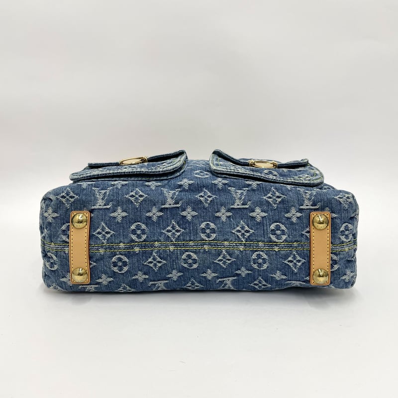 LOUIS VUITTON バギー GM モノグラムデニム ブルー 2WAYショルダー