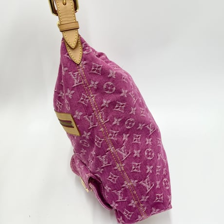 LOUIS VUITTON バギー GM モノグラムデニム フューシャ ピンク 2WAYショルダーバッグ M95210