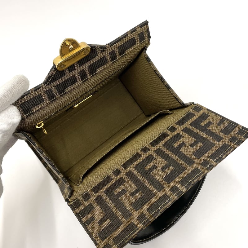 FENDI ズッカ柄　ハンドバッグ FENDI ズッカ柄バニティ2wayハンドバッグ | AMONA VINTAGE
