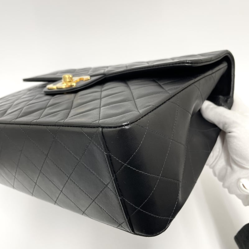 はな様♡CHANEL ラムスキン デカココ　マトラッセ 斜めがけ CHANEL シャネル デカココ プッシュロック マトラッセ チェーン