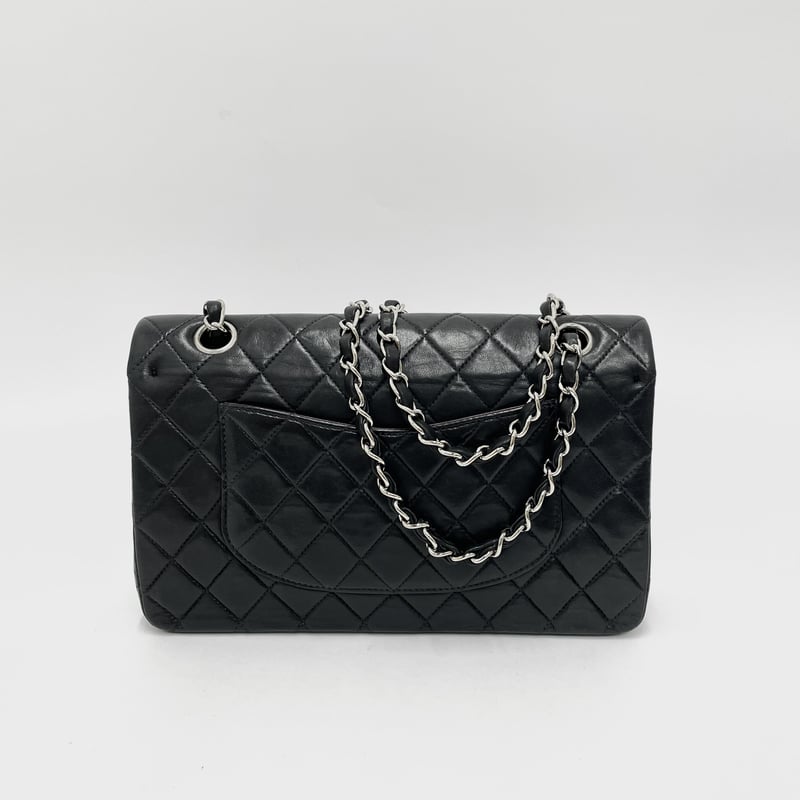 CHANEL ラムスキン マトラッセ25 Wフラップ チェーンショルダー CHANEL ラムスキン マトラッセ25 Wフラップ チェーンショルダー