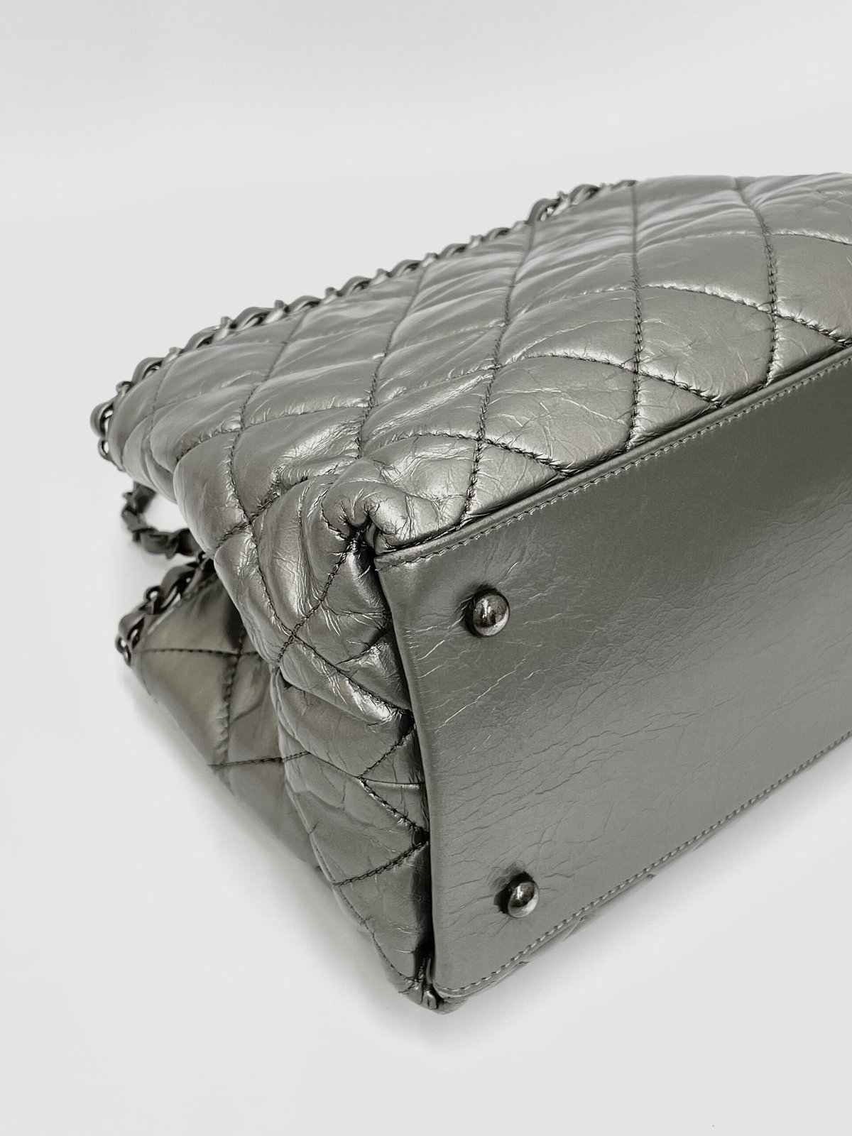 正規品　CHANEL　アンリミテッド　シルバー　ハンドバッグ　トートバッグ 楽天市場】【新着】【中古】CHANEL(シャネル) アンリミテッド