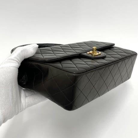 CHANEL 親子バッグ マトラッセハンドバッグ ラムスキン 2番台