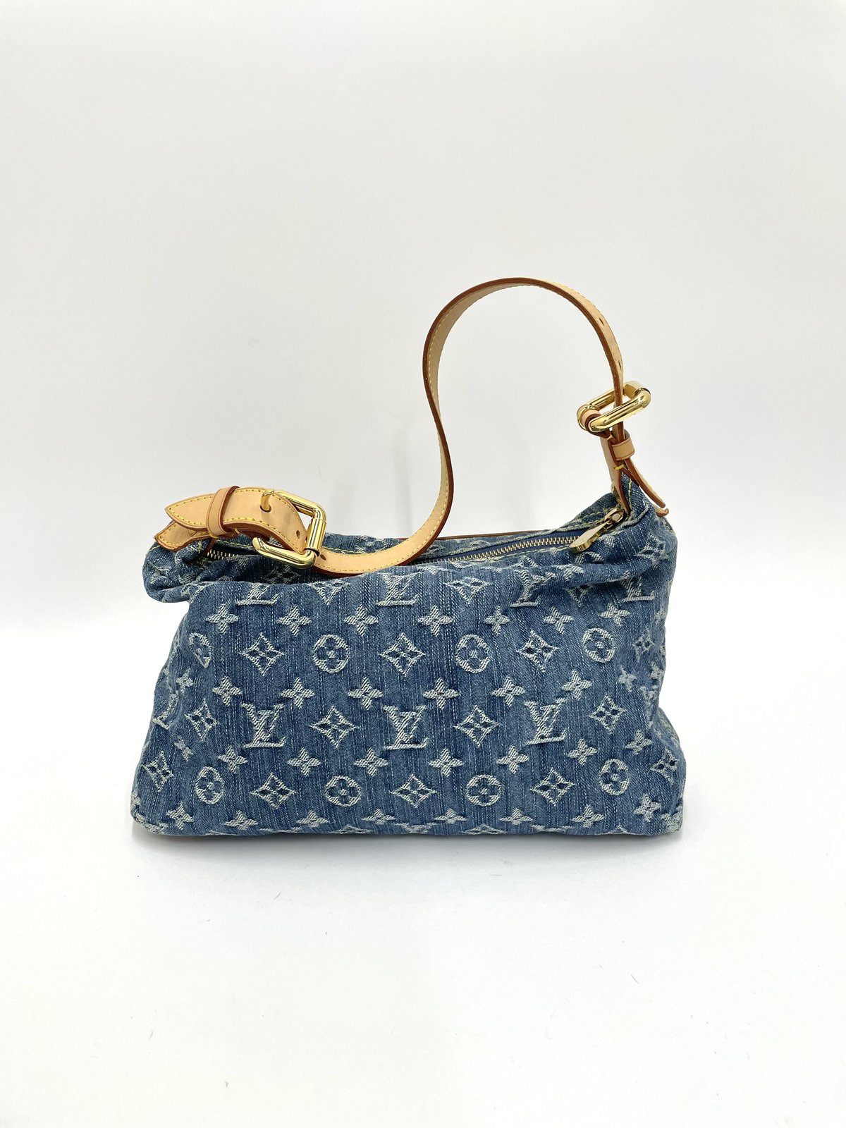 Louis Vuitton デニムバッグ　バギーPM LOUIS VUITTON ルイヴィトン バギーPM トートバッグ モノグラム