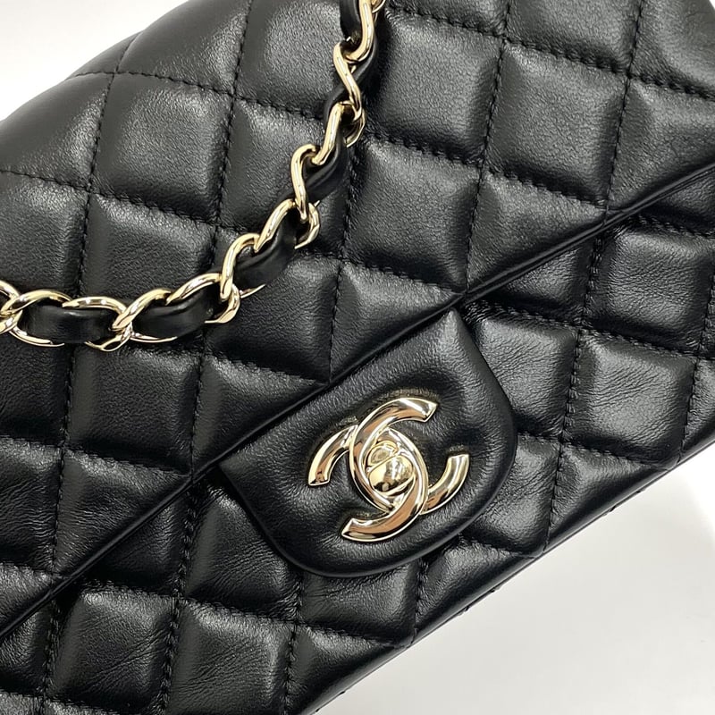 CHANEL ミニマトラッセ ラムスキン シングルフラップ シングル