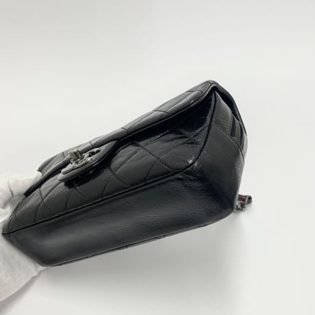 CHANEL  ヴィンテージ風レザー チェーンショルダーバッグ  マトラッセ 19番台