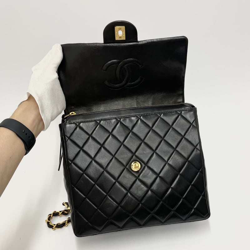 CHANEL マトラッセ ラムスキン リュック 3番台 | AMONA VINTAGE