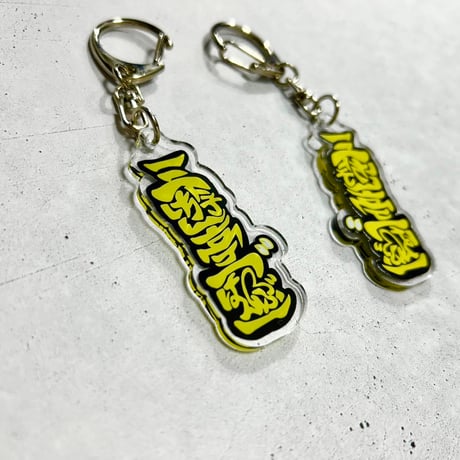 アクリルキーホルダー（三遊亭ごはんつぶロゴ）
