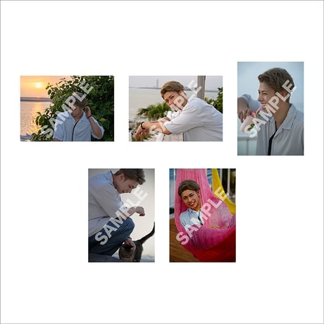 生写真5枚セット 沖縄ver.（全5種ランダム）