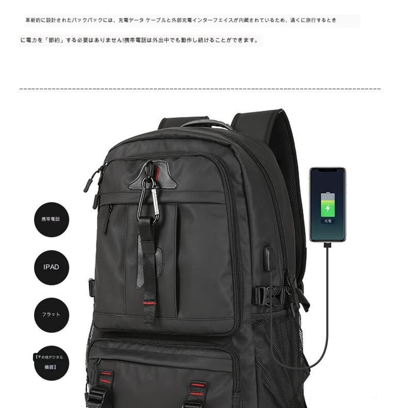 〇Of56 未使用 真空圧縮 バックパック トラベルバッグ ディープグレー Columbia リュック pu8586 大容量 旅行 防水 丈夫 コロンビア