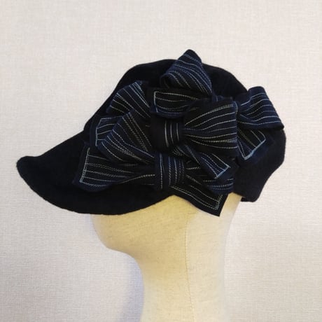 sold out‼ Shoko Ribbon Casquette·Black