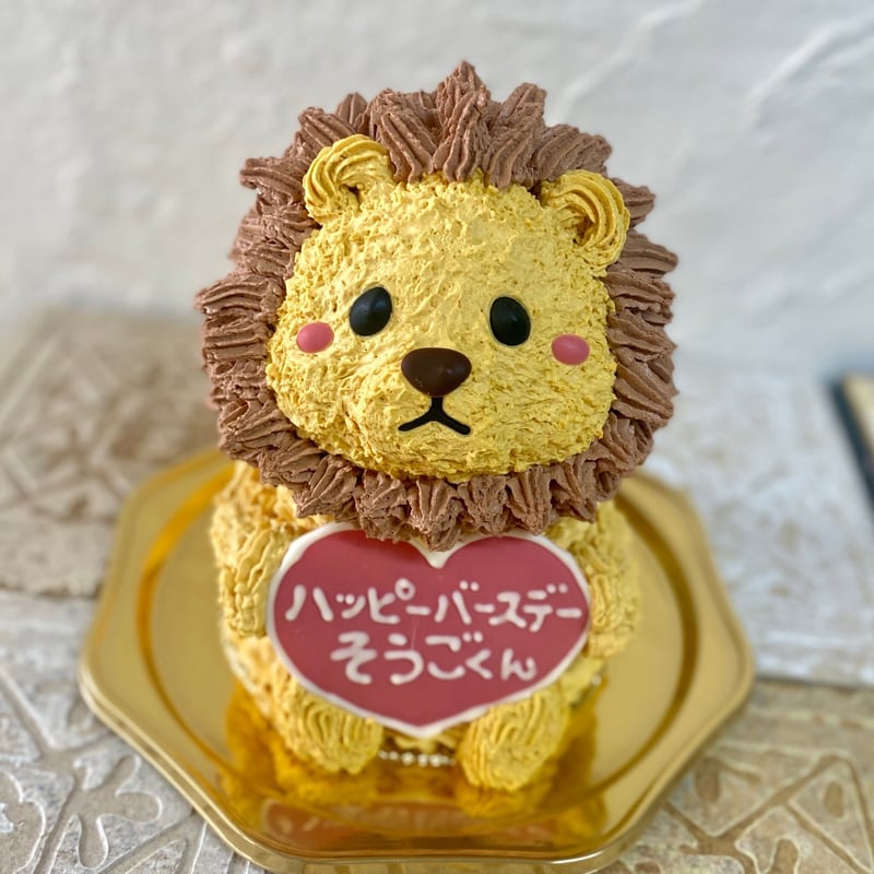 ライオンの立体ケーキ | Tipitinats Cakes