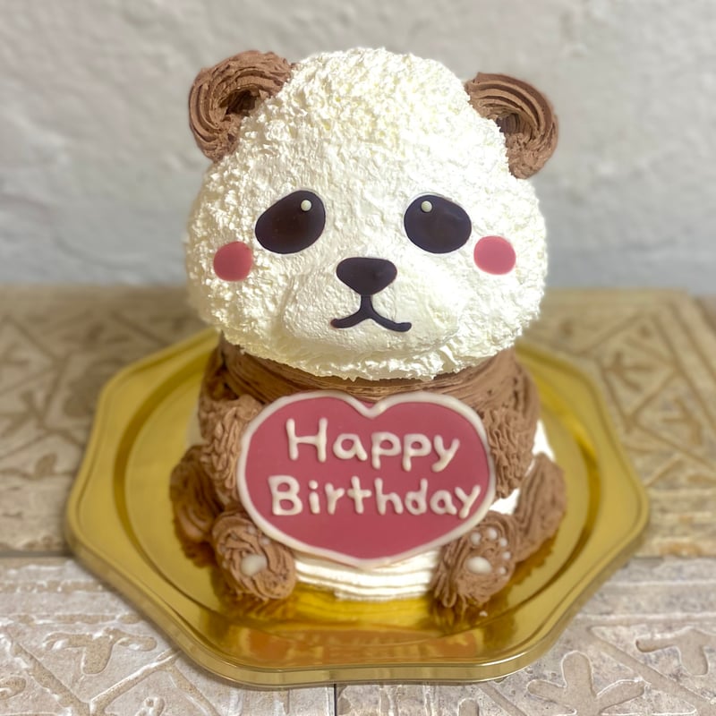 パンダの立体ケーキ | Tipitinats Cakes