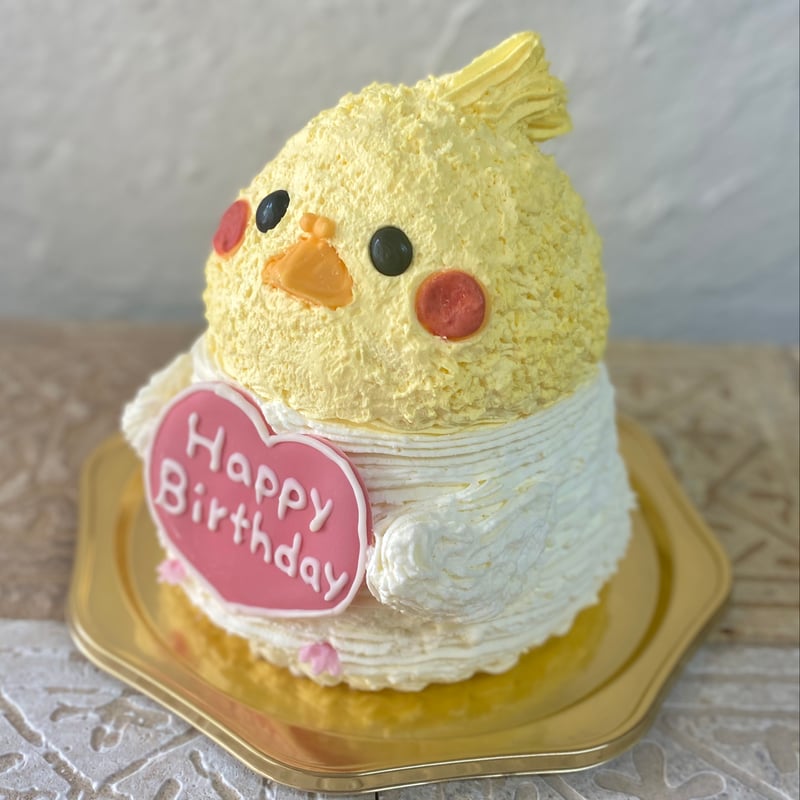 オカメインコの立体ケーキ | Tipitinats Cakes