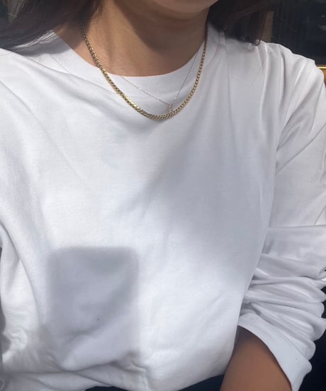 Initial diamond necklace
