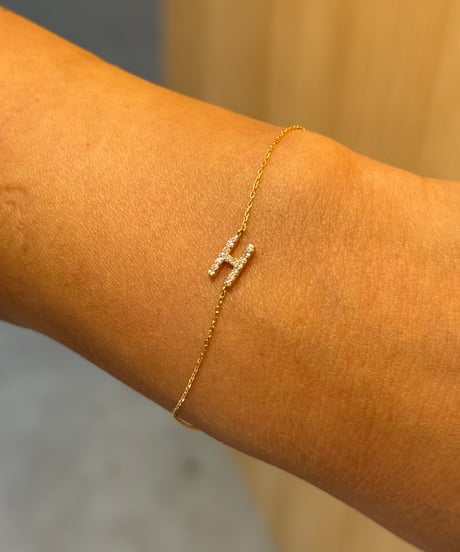 Initial diamond Bracelet